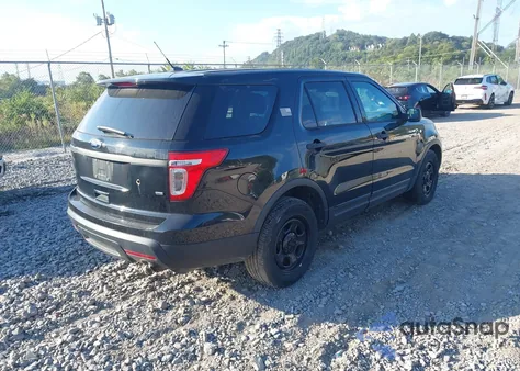 2013 Ford Police Interceptor from USA, damaged, VIN 1FM5K8AR6DGC21011